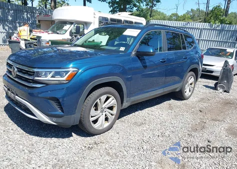 2021 Volkswagen Atlas 2.0T Se W/Technology из США, поврежденный, VIN 1V2KP2CA4MC524274